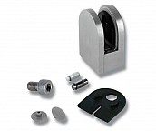 Držák skleněných tabulí ovál S