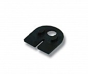 Vymezovací podložka pro držák skla ovál S 2-5 mm