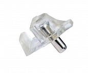 Podpěra skleněných polic transparentní