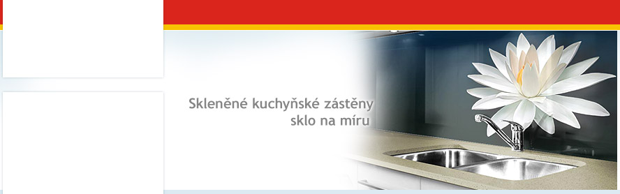 Sklo na míru - Kuchyňské skleněné obklady na míru - Skleněné stoly na míru